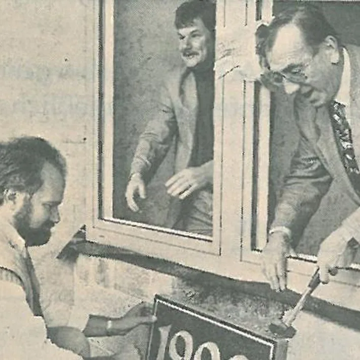 Einstieg des Sohnes Thomas Schäfer in das Büro.