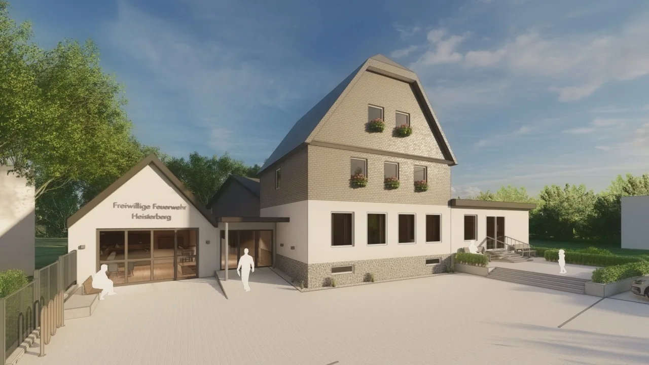 Umbau und Erweiterung des Feuerwehrgerätehauses in Heisterberg