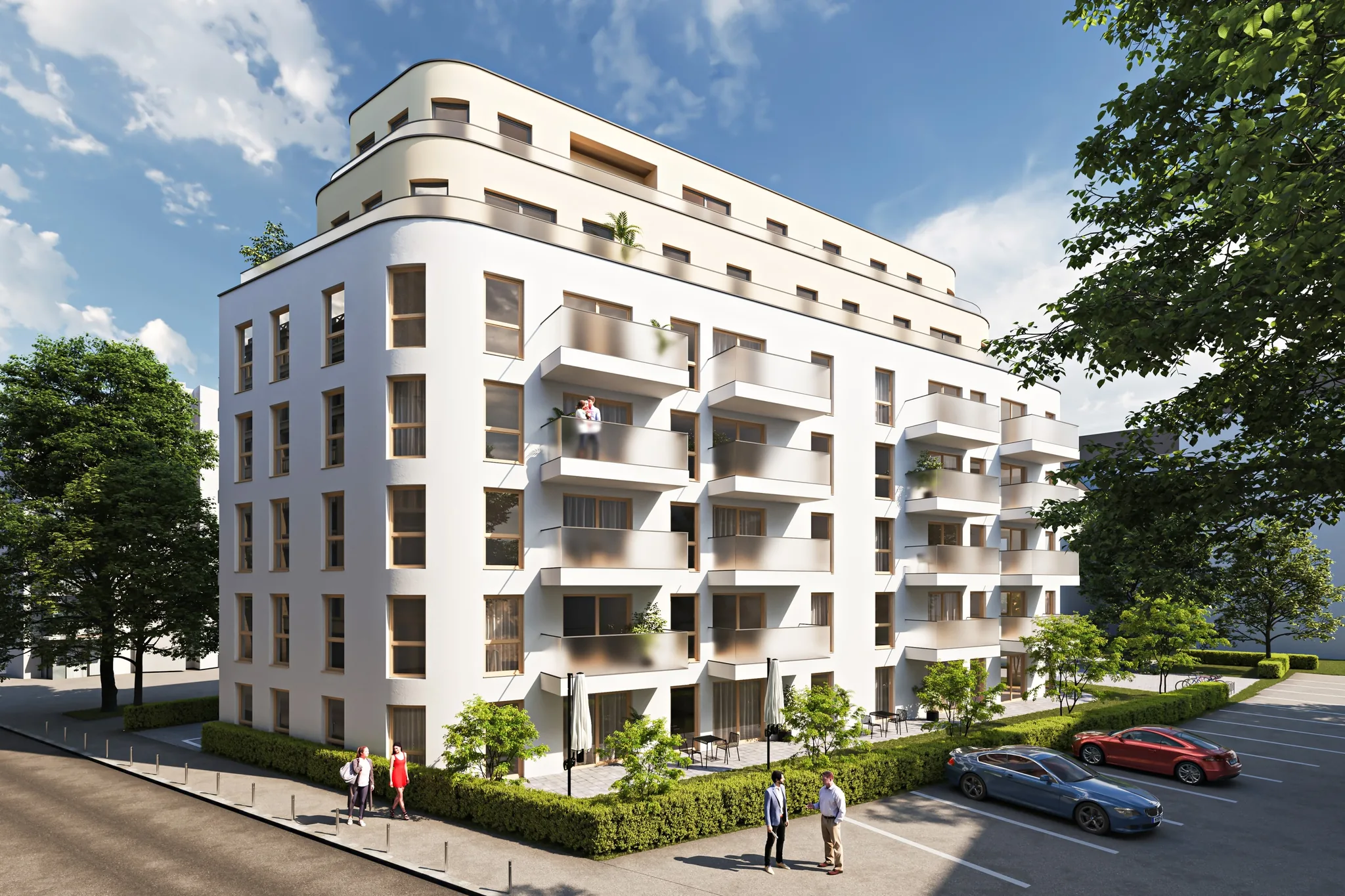 Neubau Wohngebäude mit Tiefgarage Friedrichstraße Koblenz