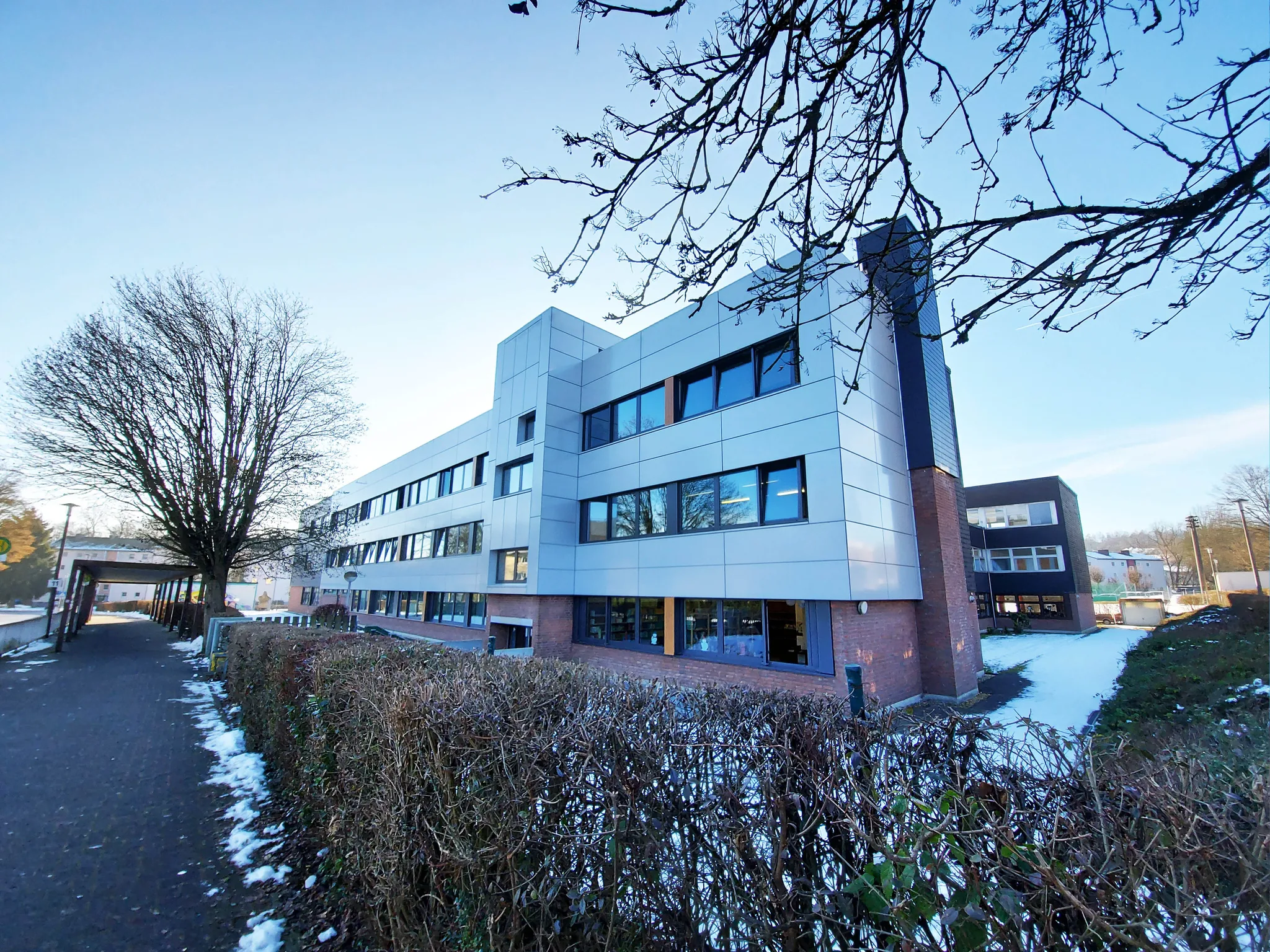 Westerburg Realschule Plus Fassadensanierung 2. Bauabschnitt